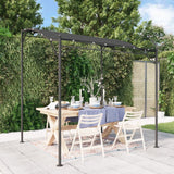 Auvent VidaXL 2x2,3 m 180 g m² tissu et acier anthracite