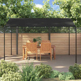 Store Vidaxx 4x3 m 180 g m² tissu et acier anthracite