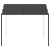 Pavillon de jardin Vidaxl 3x3 m acier et tissu anthracite