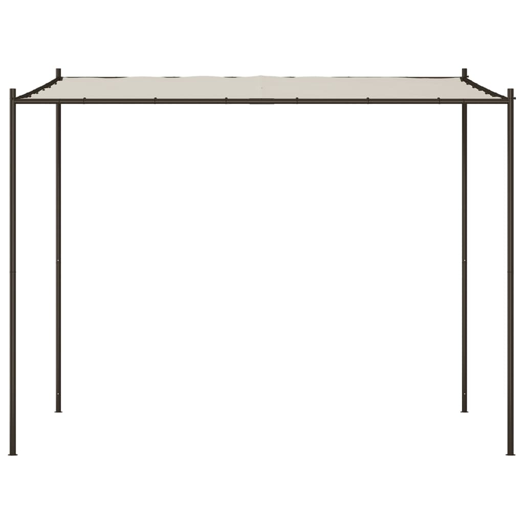 Tonnelle Vidaxx 3x3 m 180 g m² tissu et acier blanc