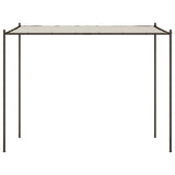 Tonnelle Vidaxx 3x3 m 180 g m² tissu et acier blanc