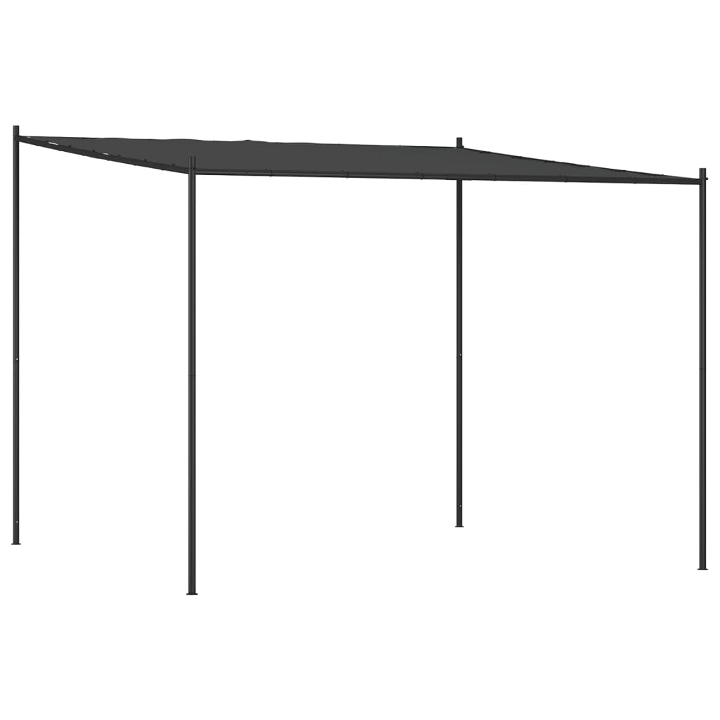 Tonnelle Vidaxx 3x3 m 180 g m² tissu et acier anthracite