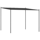 Tonnelle Vidaxx 3x3 m 180 g m² tissu et acier anthracite