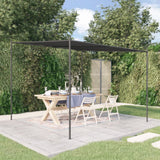 Tonnelle Vidaxx 3x3 m 180 g m² tissu et acier anthracite