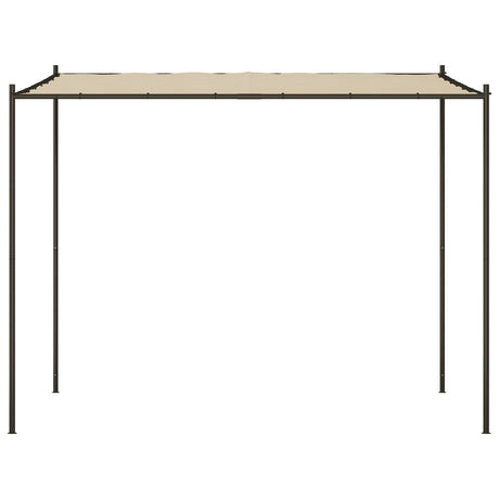 Tonnelle Vidaxx 3x3 m 180 g m² tissu et acier beige