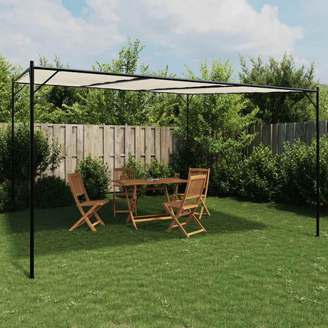 Tonnelle Vidaxx 4x4 m 180 g m² tissu et acier blanc