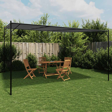 Tonnelle Vidaxx 4x4 m 180 g m² tissu et acier anthracite