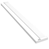 Vidaxl Walkschep pour la promenade -in Mur de douche 115 cm en aluminium blanc