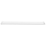 Vidaxl Walkschep pour la promenade -in Mur de douche 115 cm en aluminium blanc