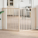 Vidaxx barrière pour chien pliable 2 panneaux 160 cm bois de peuplier