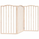 Vidaxx barrière pour chien pliable 3 panneaux 150 cm bois de peuplier