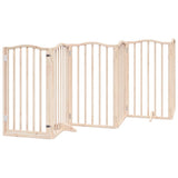 Vidaxx barrière pour chien pliable 6 panneaux 300 cm bois de peuplier