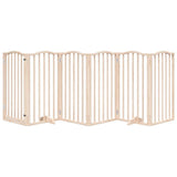 Vidaxx barrière pour chien pliable 6 panneaux 300 cm bois de peuplier