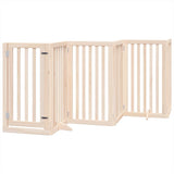 Vidaxx barrière pour chien pliable 6 panneaux 300 cm bois de peuplier