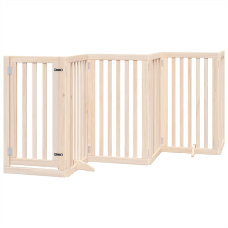 Vidaxx barrière pour chien pliable 6 panneaux 300 cm bois de peuplier