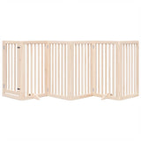 Vidaxx barrière pour chien pliable 6 panneaux 300 cm bois de peuplier