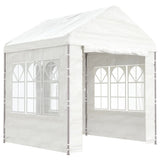 Tonnelle Vidaxx avec toit 2,28x2,23x2,69 m polyéthylène blanc