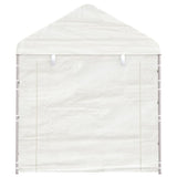 Tonnelle Vidaxx avec toit 2,28x2,23x2,69 m polyéthylène blanc