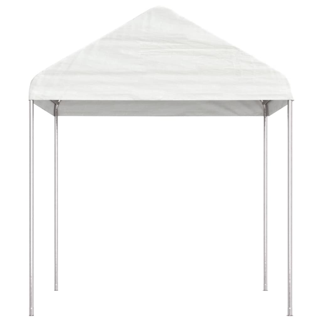 Tonnelle Vidaxx avec toit 2,28x2,23x2,69 m polyéthylène blanc