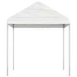Tonnelle Vidaxx avec toit 2,28x2,23x2,69 m polyéthylène blanc