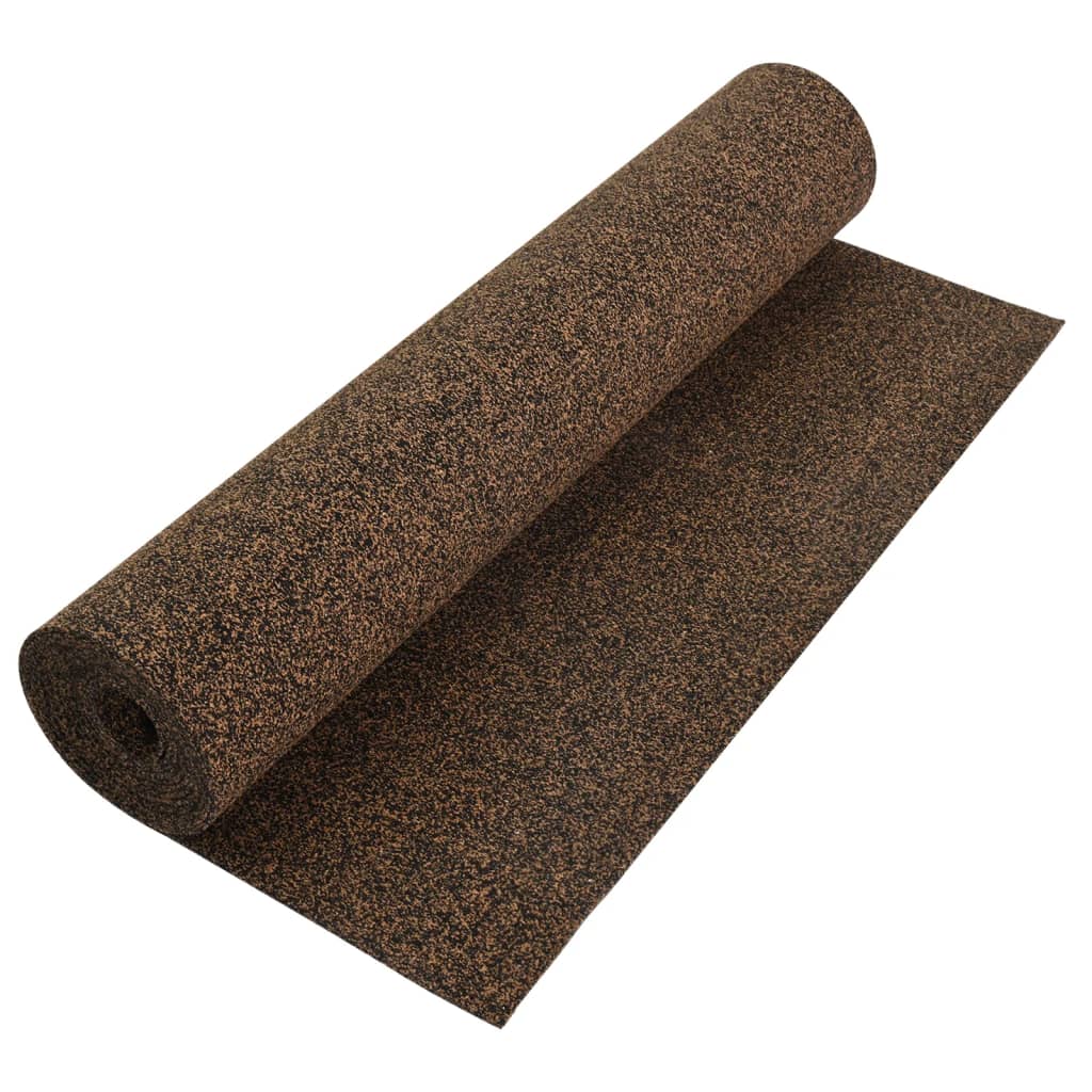 VidaXL Rouleau de liège 100x1000 cm 2 mm caoutchouc