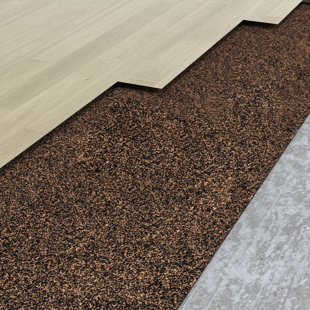 VidaXL Rouleau de liège 100x500 cm 5 mm caoutchouc