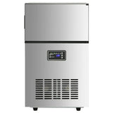VidaXL machine à glaçons 45 kg 24 heures argent