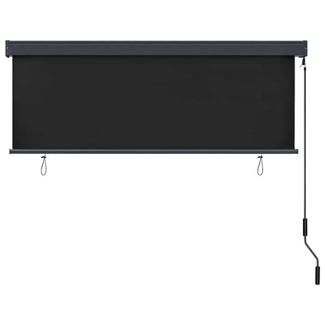 Vidaxl rolgordijn gestreept antraciet 180 x 250 cm stof en aluminium