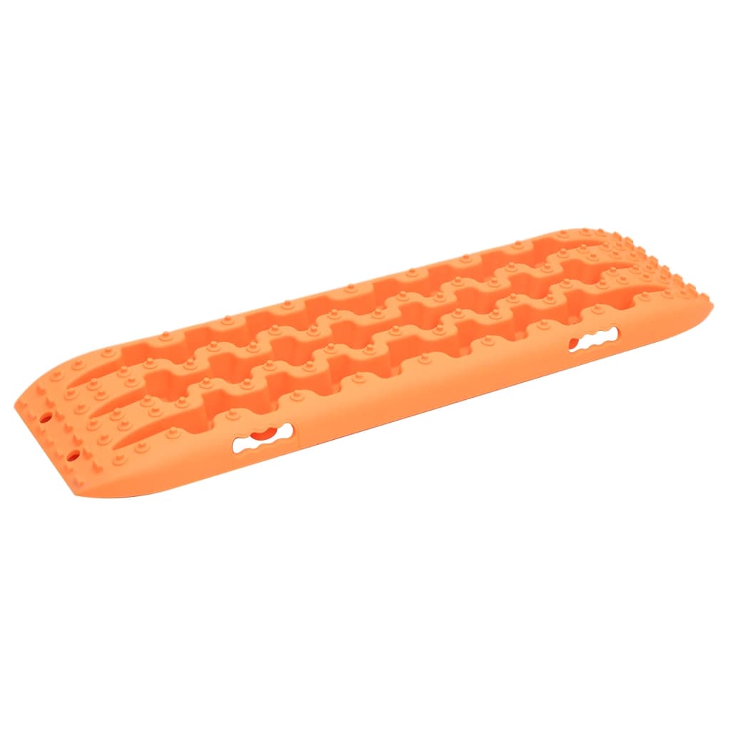 Vidaxx plaques de préhension 2 pcs 106x30,5x7 cm nylon orange