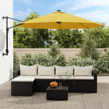 VidaXL parasol mural 290 cm jaune