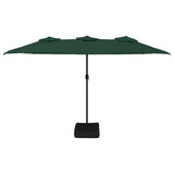 VidaXL Parasol double 449x245 cm vert
