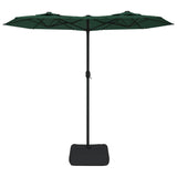 Vidaxx parasol double toit 316x145 cm vert