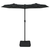 Vidaxl Parasol Techo doble 316x240 cm de antracita