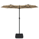 Vidaxl Parasol Techo doble 316x240 cm Tope