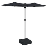 Vidaxx parasol double toit 316x240 cm noir