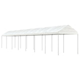 Vidaxl Arbor se střechou 15,61x2,28x2,69 m polyethylenové bílé