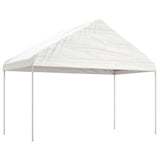 Vidaxl Arbor se střechou 8,92x4,08x3,22 M Polyethylen White