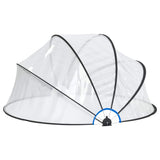 Vidaxx couverture de piscine ronde 315x158 cm PVC