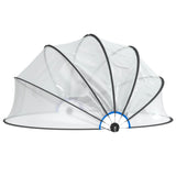 Vidaxx couverture de piscine ronde 376x188 cm PVC
