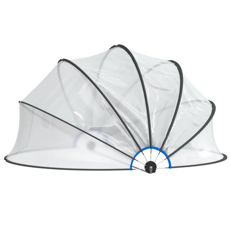 Vidaxx couverture de piscine ronde 376x188 cm PVC