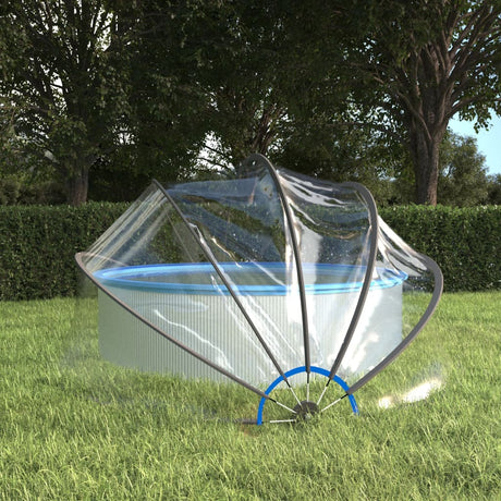 Vidaxx couverture de piscine ronde 376x188 cm PVC