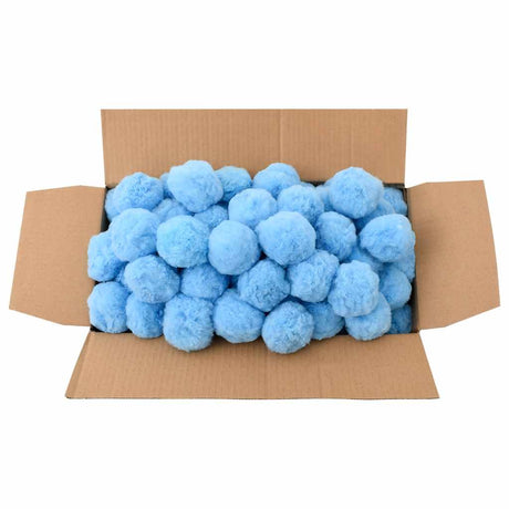 VidaXL Boule filtrante de piscine antibactérienne 700 g polyéthylène bleu