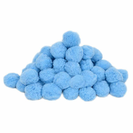 VidaXL Boule filtrante de piscine antibactérienne 700 g polyéthylène bleu