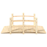 Vidaxx pont de jardin avec garde-corps 150x67x56 cm bois de pin massif