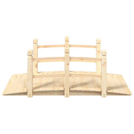 Vidaxx pont de jardin avec garde-corps 150x67x56 cm bois de pin massif