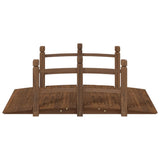 Vidaxx pont de jardin avec garde-corps 150x67x56 cm bois de pin massif
