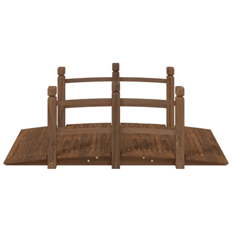 Vidaxx pont de jardin avec garde-corps 150x67x56 cm bois de pin massif