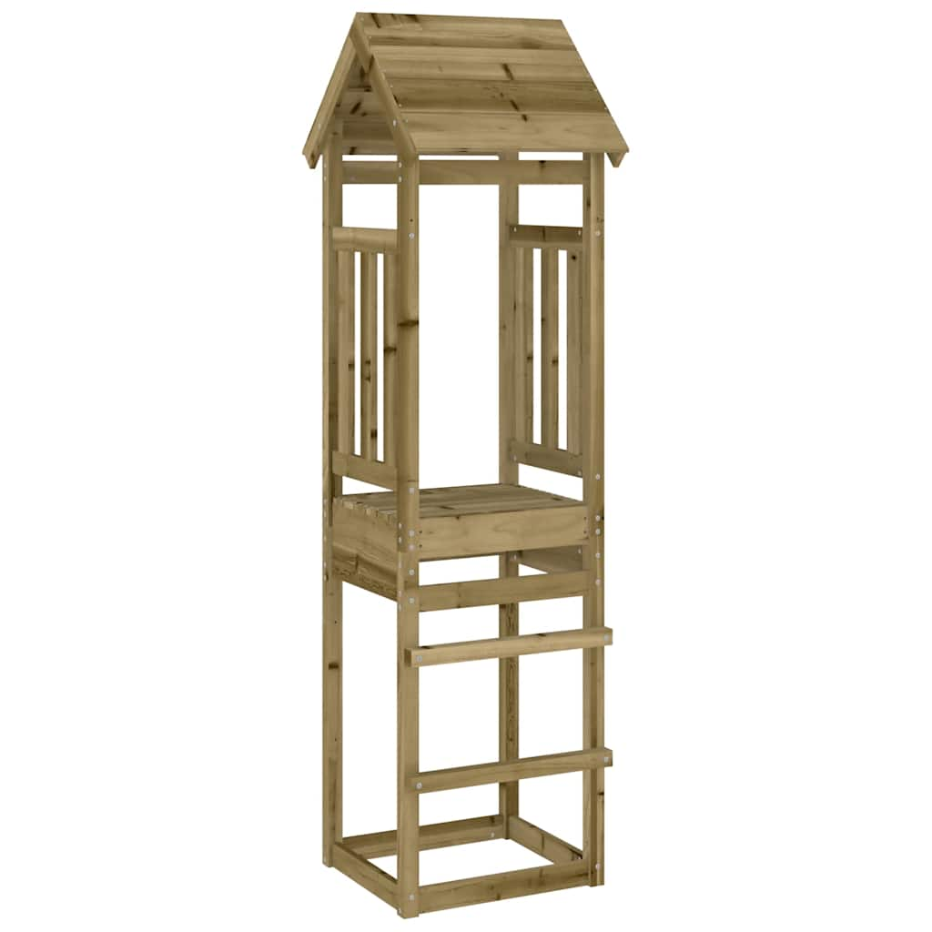 Vidaxl Play Tower 52.5x46.5x206.5 cm Pine imprégnée