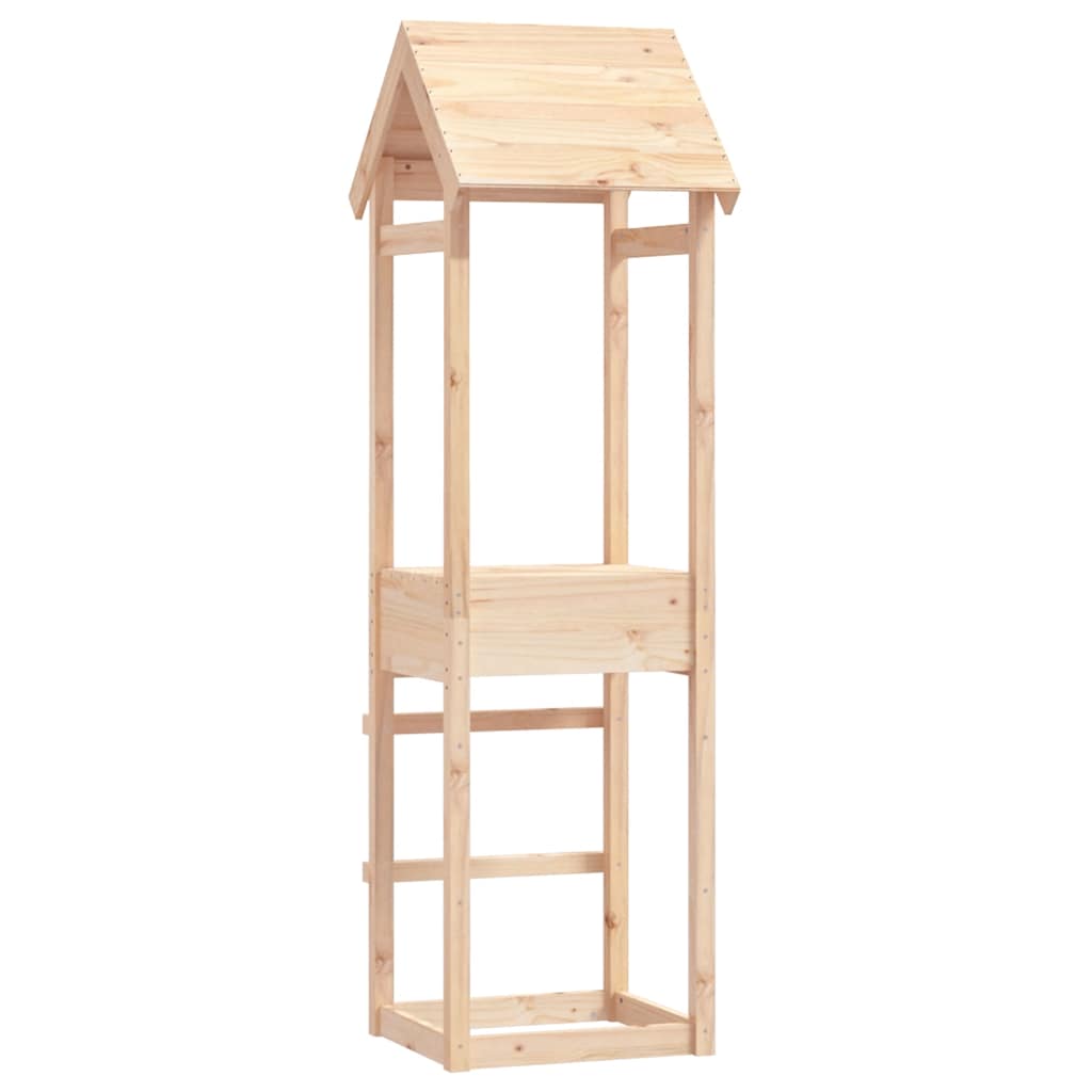 Vidaxl Play Tower 53x46.5x194 cm Solid fyrretræ