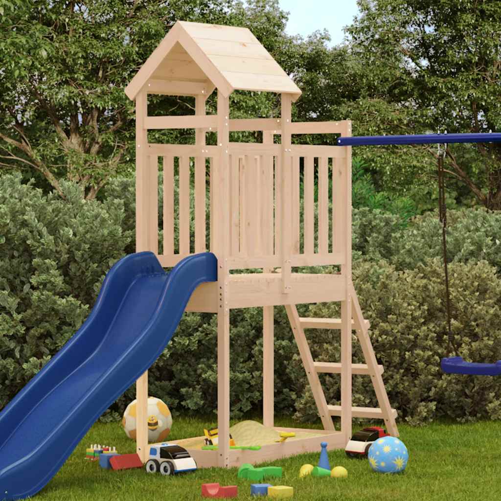 Maisonnette Vidaxx 53x110x214 cm en bois de pin massif